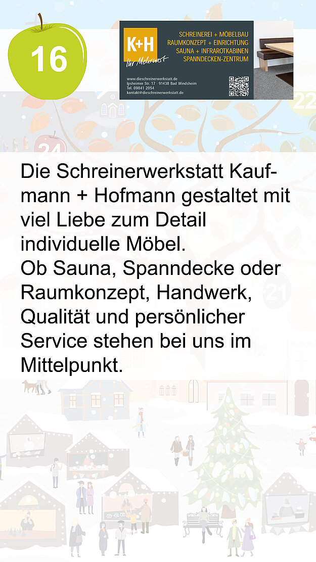 Die Schreinerwerkstatt Kaufmann & Hofmann Beschreibung und Logo zu Die Schreinerwerkstatt Kaufmann & Hofmann